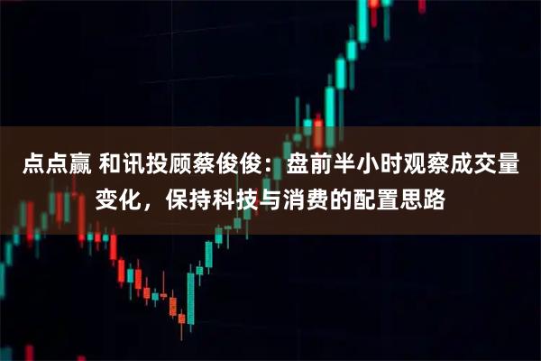 点点赢 和讯投顾蔡俊俊：盘前半小时观察成交量变化，保持科技与消费的配置思路